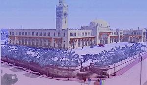 ORAN AVANT 62 LA GARE